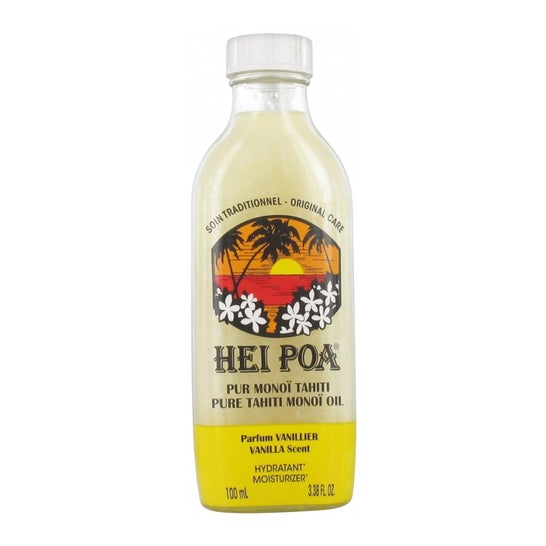 Hei Poa Puro Tahiti Mono Óleo de Baunilha 100ml