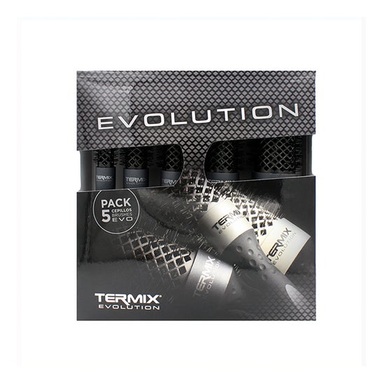 Termix Pack Evolution Plus Caixa de escovas 5 peças