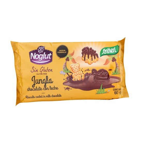 Santiveri Noglut Biscoitos de Selva Santiveri Choco Milk 60g S