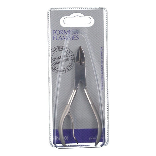 Formas e Chamas Nail Clip Pdicure Manche Violeta 12cm