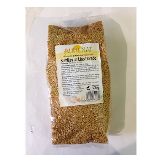 Sementes de Linho Dourado Naturlider 500 Gr