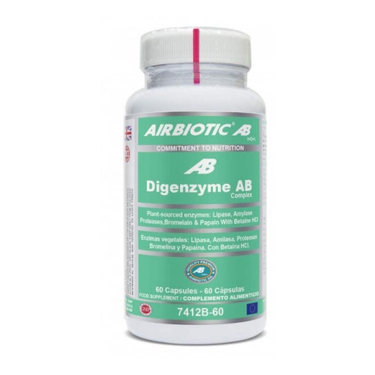 Complexo de Digenzyme Ab 60caps Airbiotic Digenzyme