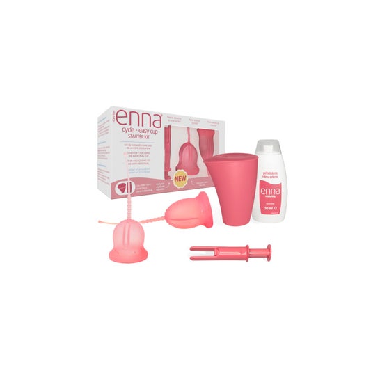 Kit Inicial do Ciclo Enna Copa Menstrual 2 Unidades