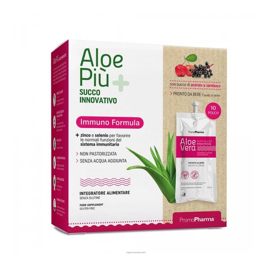 PromoPharma Aloe Piu Inmuno Formula 10uds