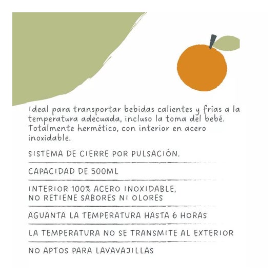 Suavinex Termo Para Líquidos Azul 500ml Suavinex Termo Para Líquidos Azul 500ml