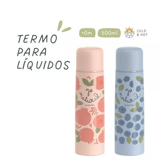 Suavinex Termo Para Líquidos Azul 500ml Suavinex Termo Para Líquidos Azul 500ml
