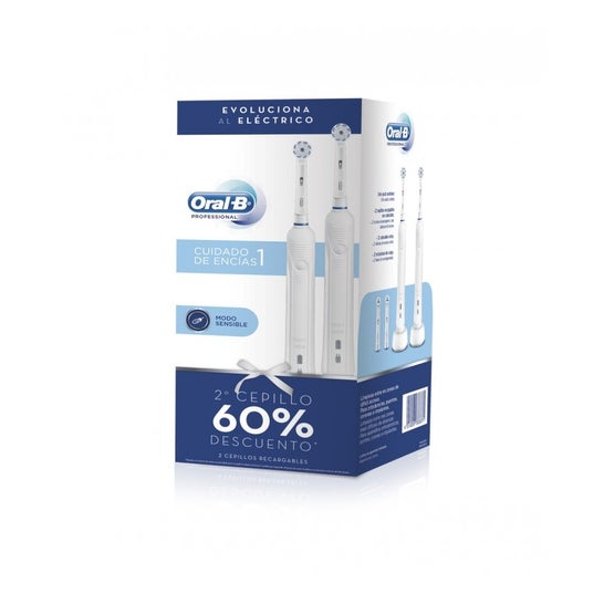 Cepillo Dental Electrico Recargable Oral-b Pro1 Duplo Oral-B,