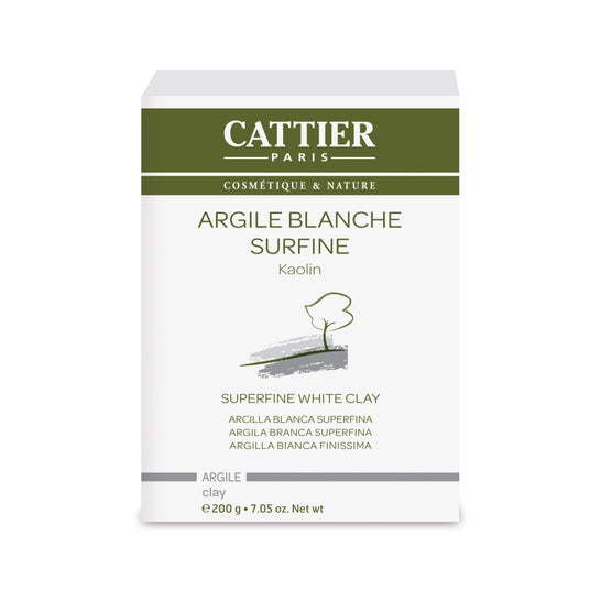 Cattier Argile Blanche Surfine 200 G