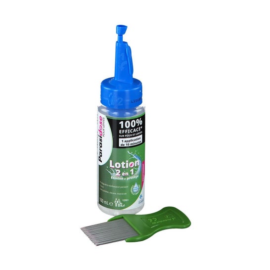 Parasidose Licença - Loção 2 em 1 Loção + 1 Pente