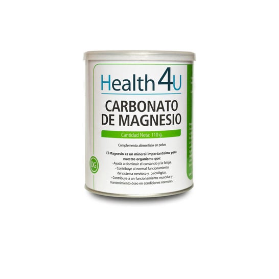 H4U Carbonato de magnésio 110 g de pó