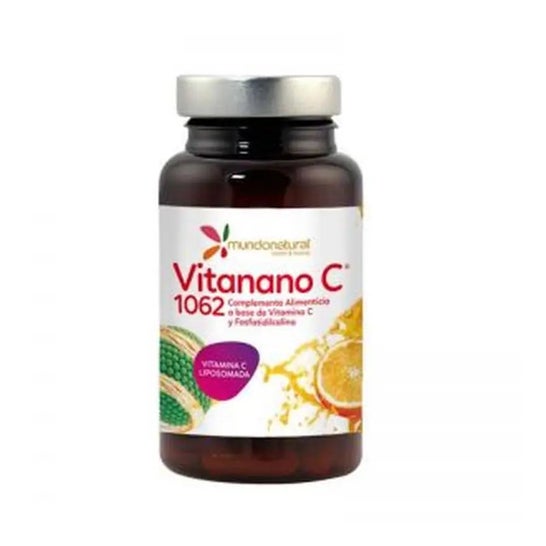 Mundonatural Vitanano C 1062 Liposomada 30caps Mundonatural Vitanano C 1062 Liposomada 30caps