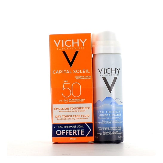Vichy Pack Capital Soleil Emulsión Spf50 + Agua Termal