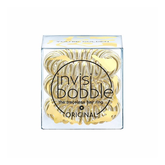 Invisibobble Original Você é Dourado 3 Unidades