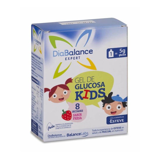 DiaBalance glucose gel Kids 8 envelopes