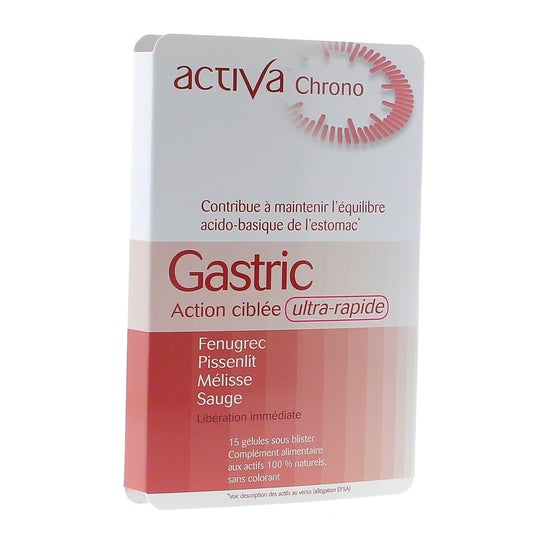 Activa Chrono Gastric 15 glóbulos