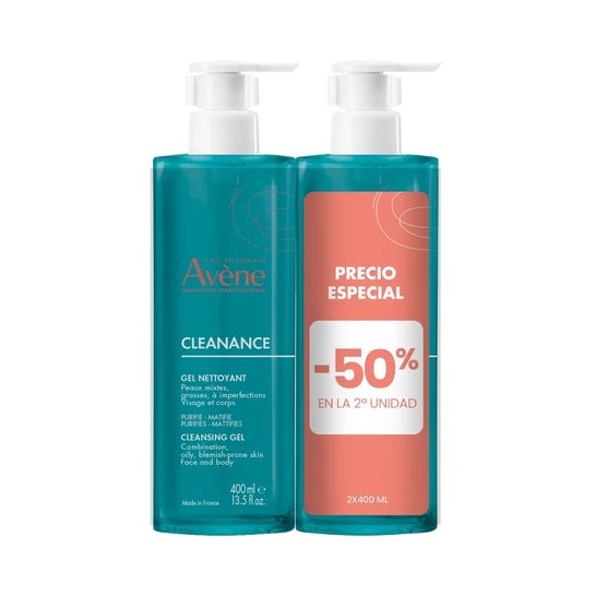 Gel de Limpeza Avene Cleanance 2x400ml