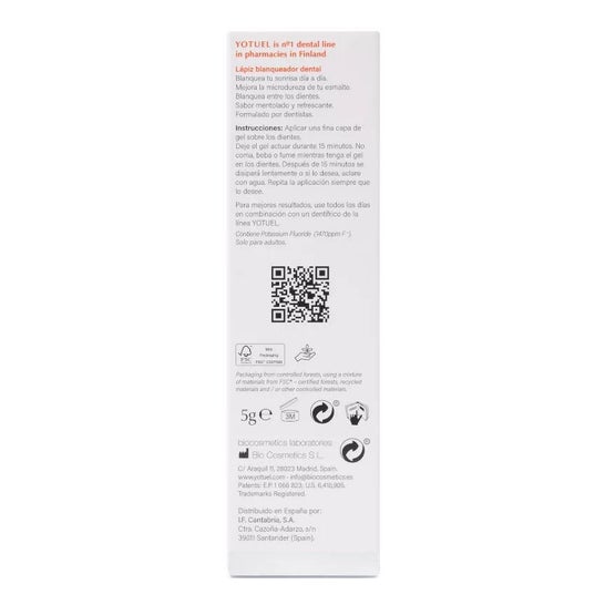 Lápis de branqueamento Yotuel 5g Lápis de branqueamento Yotuel 5g