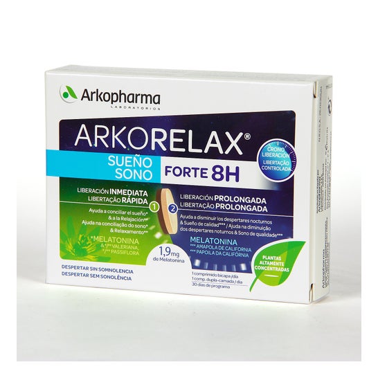 Arkorelax Sono Resistente 8H Cpr 15X2