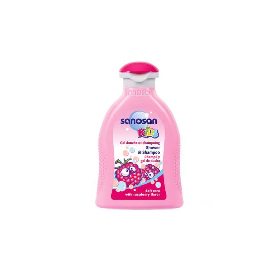 Sanosan Kids Shampoo & Gel de Framboesa 200ml
