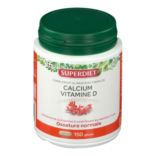 Super Diet Cálcio + Vitamina D 150 em cápsulas