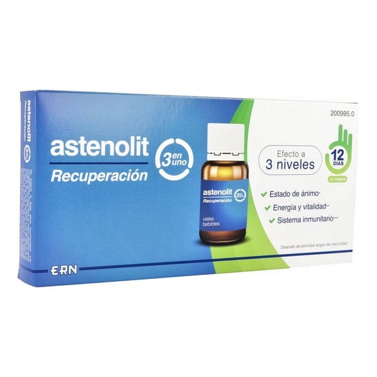 ERN Astenolit Recovery 3 em 1 12 ampolas
