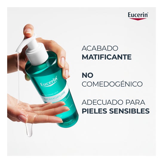 Eucerin DermoPure Clinical Gel Limpiador Purificante 400ml