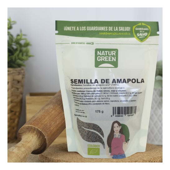 Sementes de Papoila Naturgreen Bio 175g
