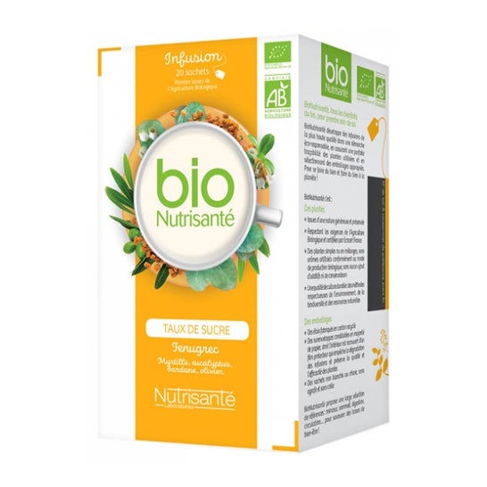 Nutrisant Organic Cholesterol Infusion and Sugar Regulation 20 Sachês