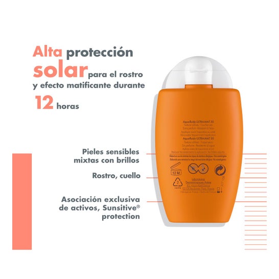 Avène Aquafluid Ultra Mat SPF30+ 50 ml