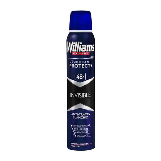 Desodorante Invisible Williams 200ml Vapo