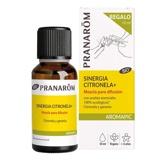 Pranarôm Sinergia Citronela+ Difusión Bio 20ml+ 10ml