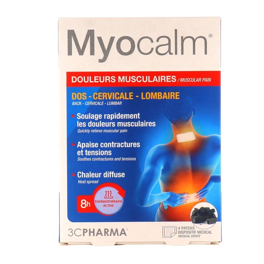Myocalm Parches para el Dolor Muscular 4uds
