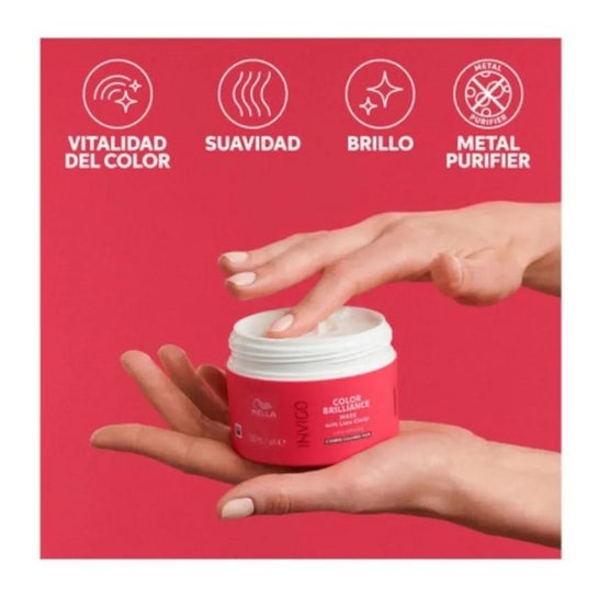 Wella Invigo Brilliance Máscara de Cabelo Fino 150ml Wella Invigo Brilliance Máscara de Cabelo Fino 150ml