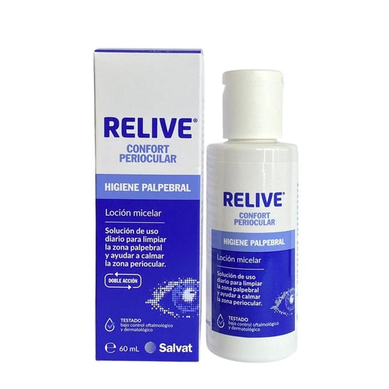 Relive Confort Periocular Loção Micelar 60 ml
