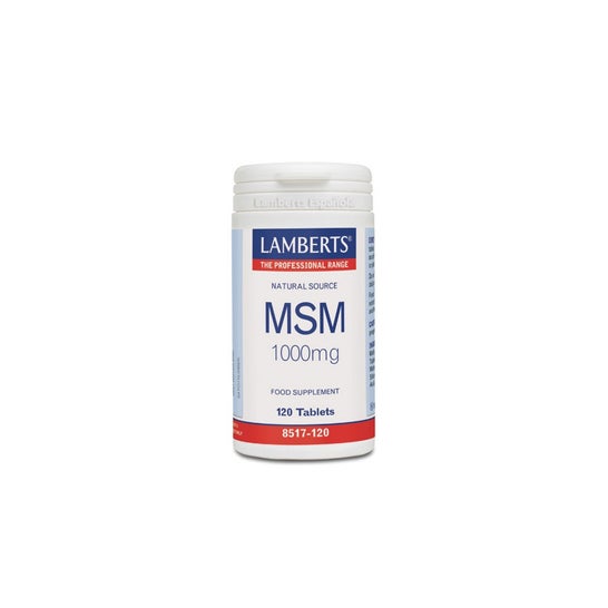 Lamberts MSM 1000mg 120 comprimidos