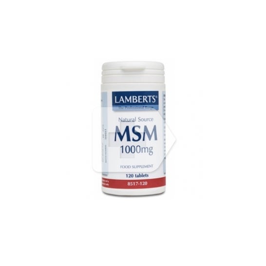 Lamberts MSM 1000mg 120 comprimidos