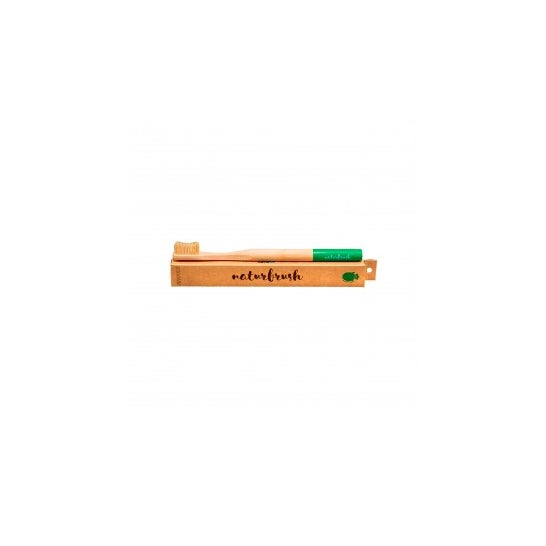 Escova Natural Escova Adulto Escova de Dentes Bambu Verde