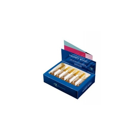 Rueber Vasodil Minol tratamento antiqueda 12 ampolas x 10ml