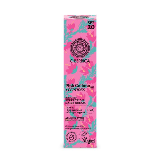 Natura Siberica Creme Facial Diurna Para Uma Pele Perfeita e Radiante SPF20 50 ml