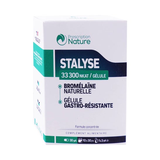 Prescrição Natureza Stalyse 30 Gelules