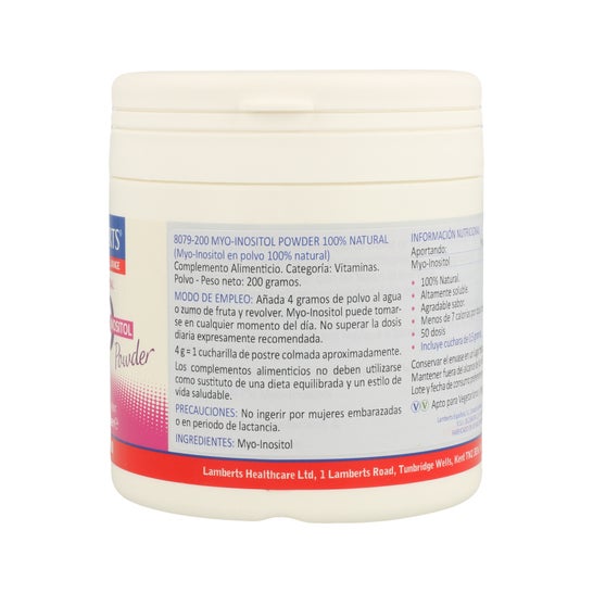 Lamberts Myo Inositol Em Pó 200 g