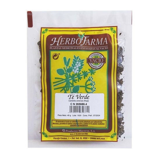 Herbofarma Green Tea Vacuum 40 G