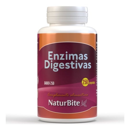 Enzimas Digestivas Naturbite 250comp