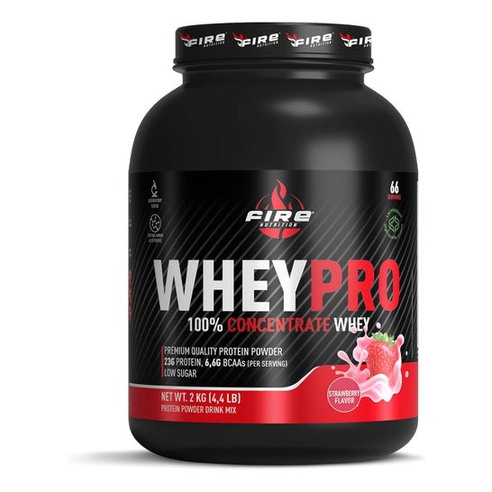 Fire Nutrition Wheypro Concentrate Strawberry 2kg