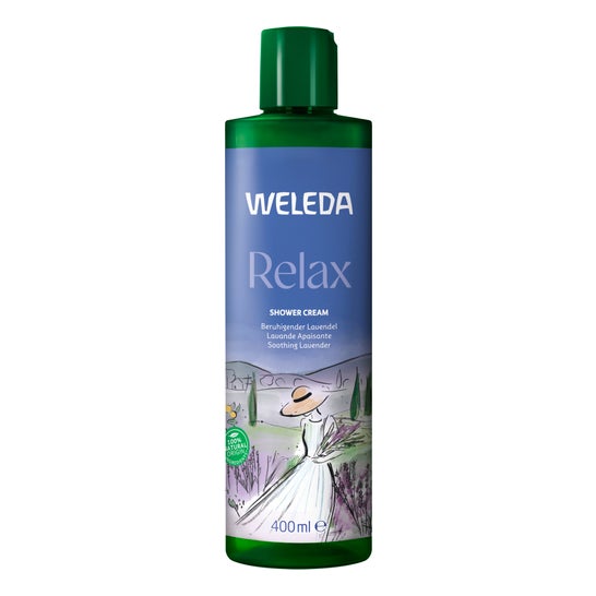 Weleda Relax Gel de Banho Lavanda Bergamota e Vetiver 400 ml