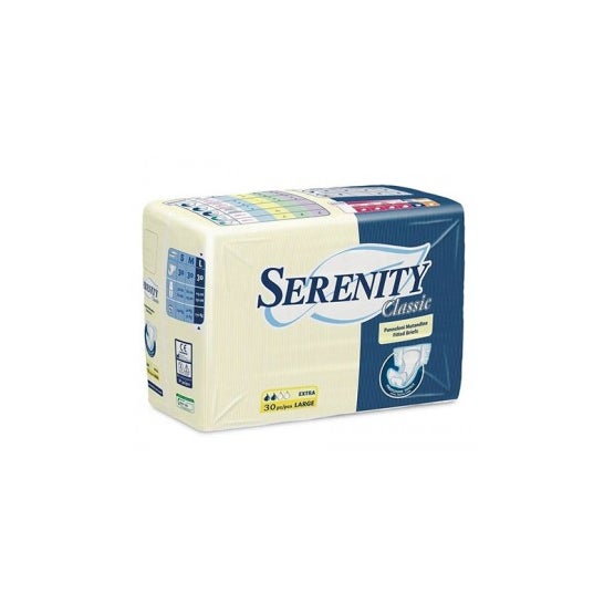 Serenity Clássico Fraldas Calcinhas Maxi Grandes 15uds
