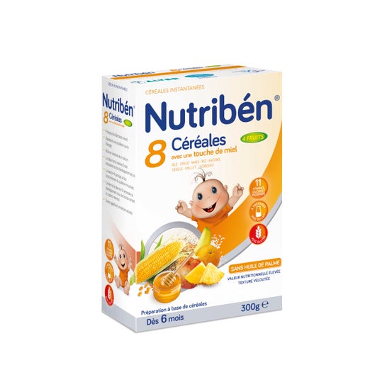 Nutribn 8 Crales e Mel com 4 Frutas 300g