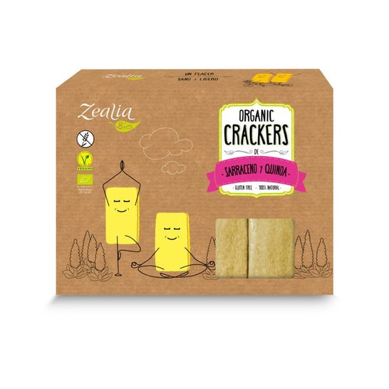 Zealia Crackers Buckwheat Quinoa 120g