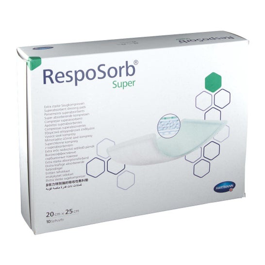 Pensos Resposorb Super Absorventes 20x25cm 10uts