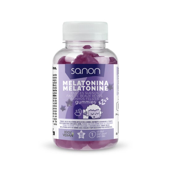 Sanon Melatonina 1 mg 60 gomas
